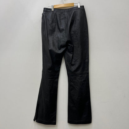 TOMMY HILFIGER | トミーヒルフィガー BOOTS CUT LEATHER PANTS パンツ M50904704 ブラック【加古川店】