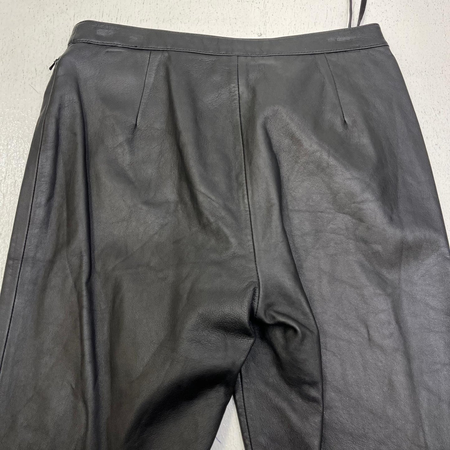 TOMMY HILFIGER | トミーヒルフィガー BOOTS CUT LEATHER PANTS パンツ M50904704 ブラック【加古川店】