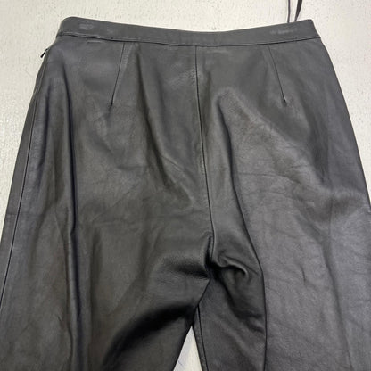TOMMY HILFIGER | トミーヒルフィガー BOOTS CUT LEATHER PANTS パンツ M50904704 ブラック【加古川店】