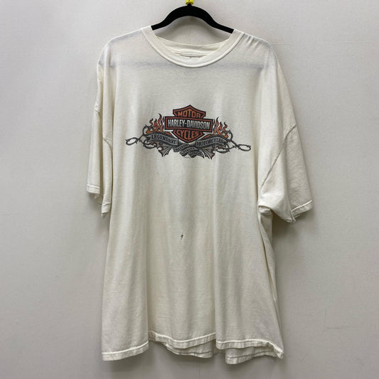 HARLEY-DAVIDSON | ハーレーダビットソン TERRITORINAL 半袖Ｔシャツ ホワイト サイズ：XXXL【加古川店】