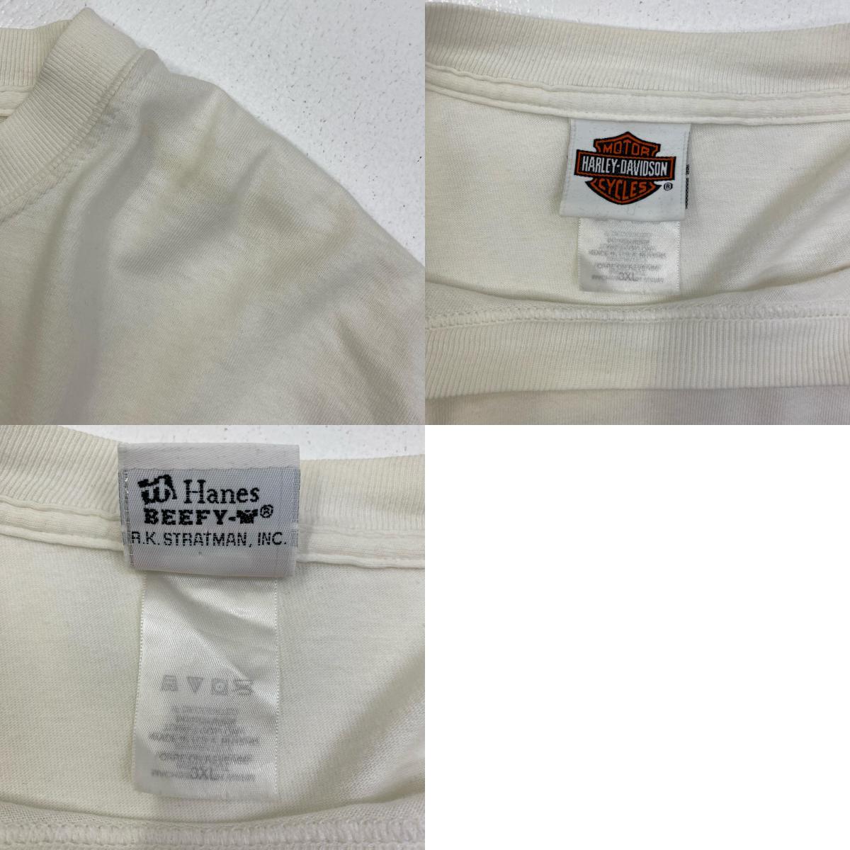 HARLEY-DAVIDSON | ハーレーダビットソン TERRITORINAL 半袖Ｔシャツ ホワイト サイズ：XXXL【加古川店】