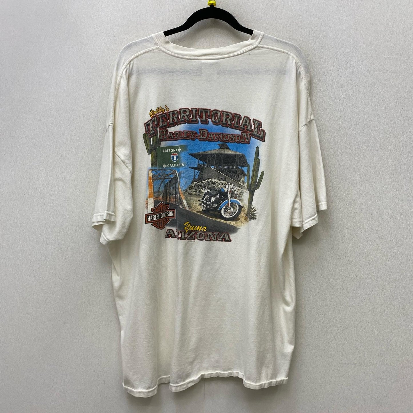 HARLEY-DAVIDSON | ハーレーダビットソン TERRITORINAL 半袖Ｔシャツ ホワイト サイズ：XXXL【加古川店】