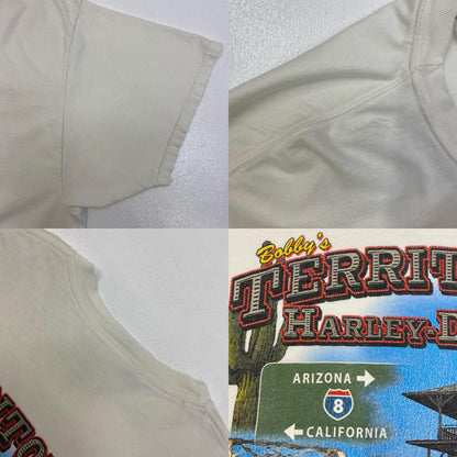HARLEY-DAVIDSON | ハーレーダビットソン TERRITORINAL 半袖Ｔシャツ ホワイト サイズ：XXXL【加古川店】