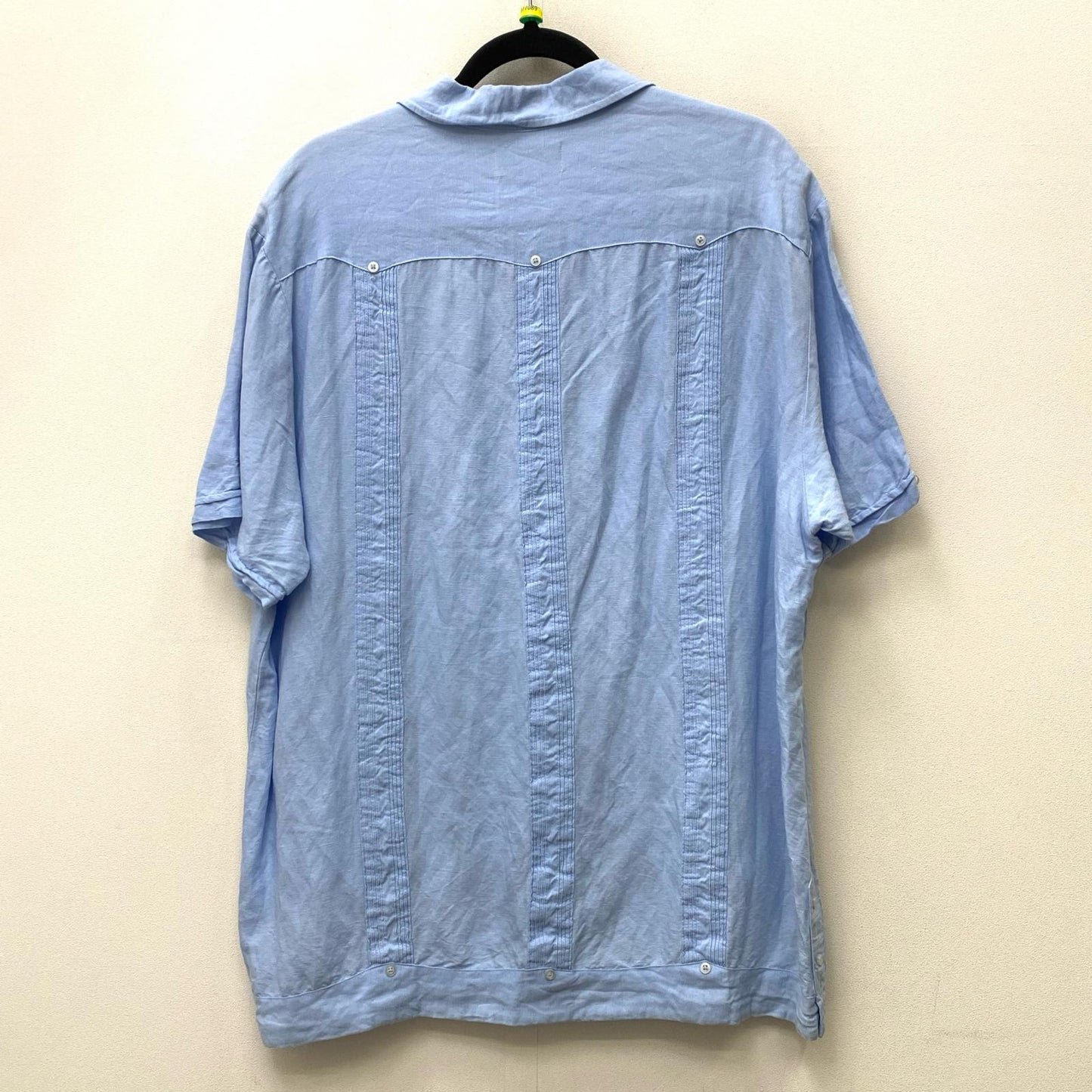 cubavera:ｷｭｰﾊﾞｼｬﾂ 半袖シャツ ライトブルー サイズ：XL【加古川店】
