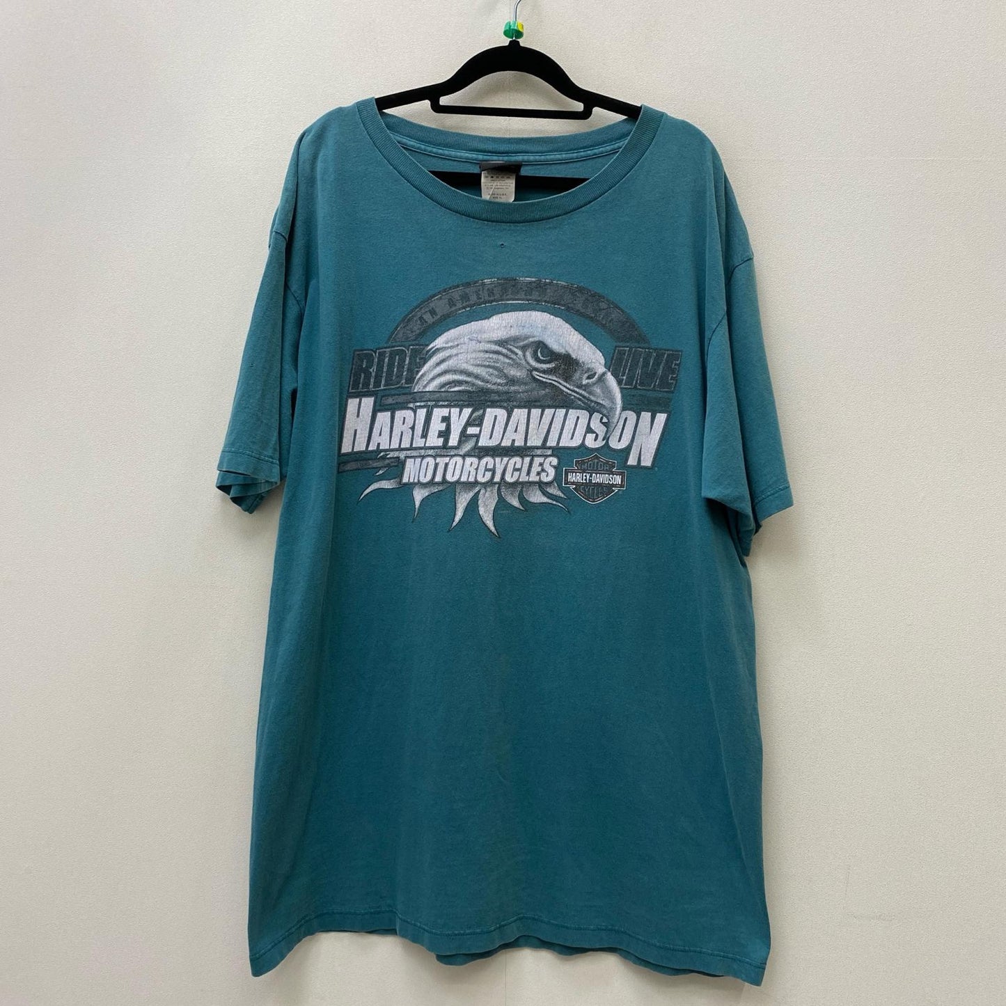 HARLEY-DAVIDSON | ハーレーダビットソン イーグル 半袖Ｔシャツ グリーン サイズ：XL【加古川店】