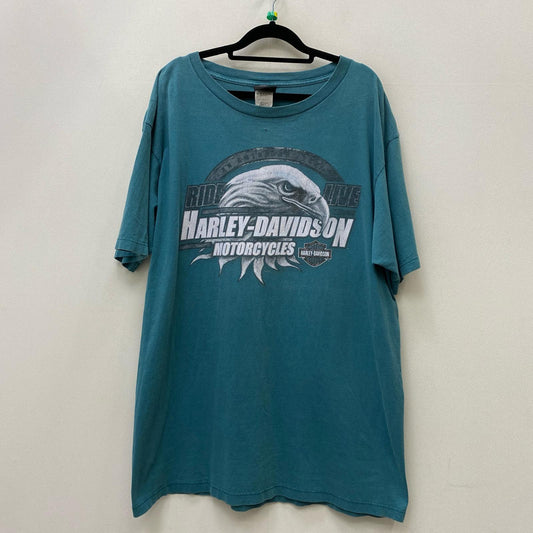 HARLEY-DAVIDSON | ハーレーダビットソン イーグル 半袖Ｔシャツ グリーン サイズ：XL【加古川店】