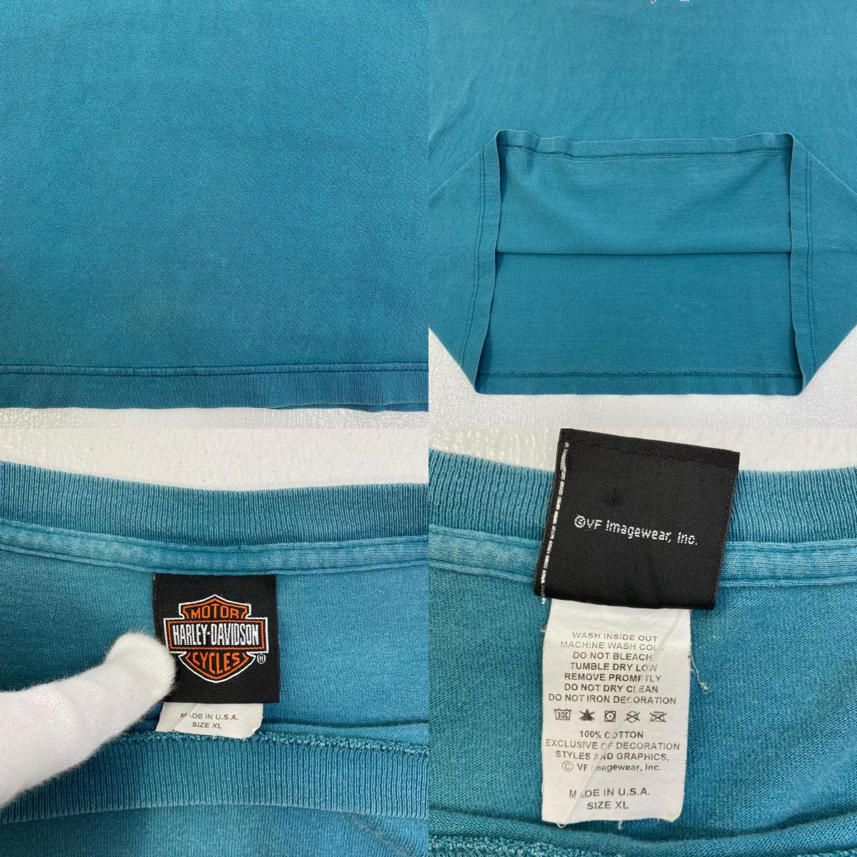 HARLEY-DAVIDSON | ハーレーダビットソン イーグル 半袖Ｔシャツ グリーン サイズ：XL【加古川店】
