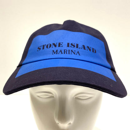 STONE ISLAND | ストーンアイランド marina cap キャップ 8115999x8 ネイビー【加古川店】