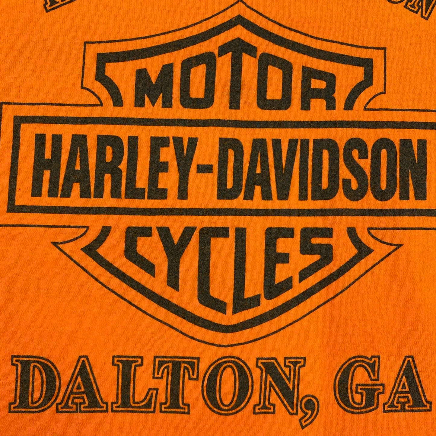 HARLEY-DAVIDSON | ハーレーダビットソン MOUNTAIN CREEK 半袖Ｔシャツ オレンジ サイズ：L【加古川店】