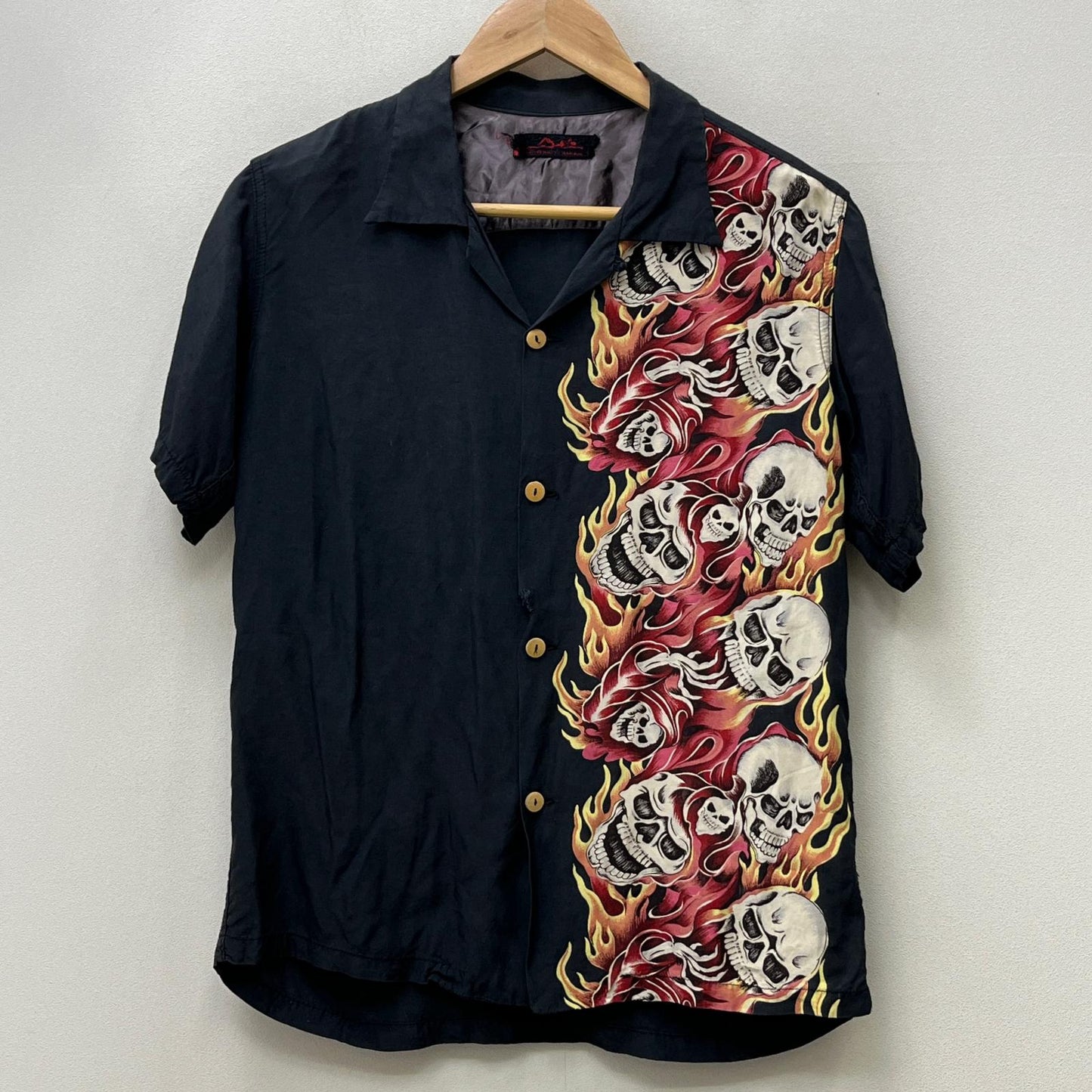 HYSTERIC GLAMOUR | ヒステリックグラマー オープンカラーシャツ ドクロ その他トップス 2AH-7410【加古川店】
