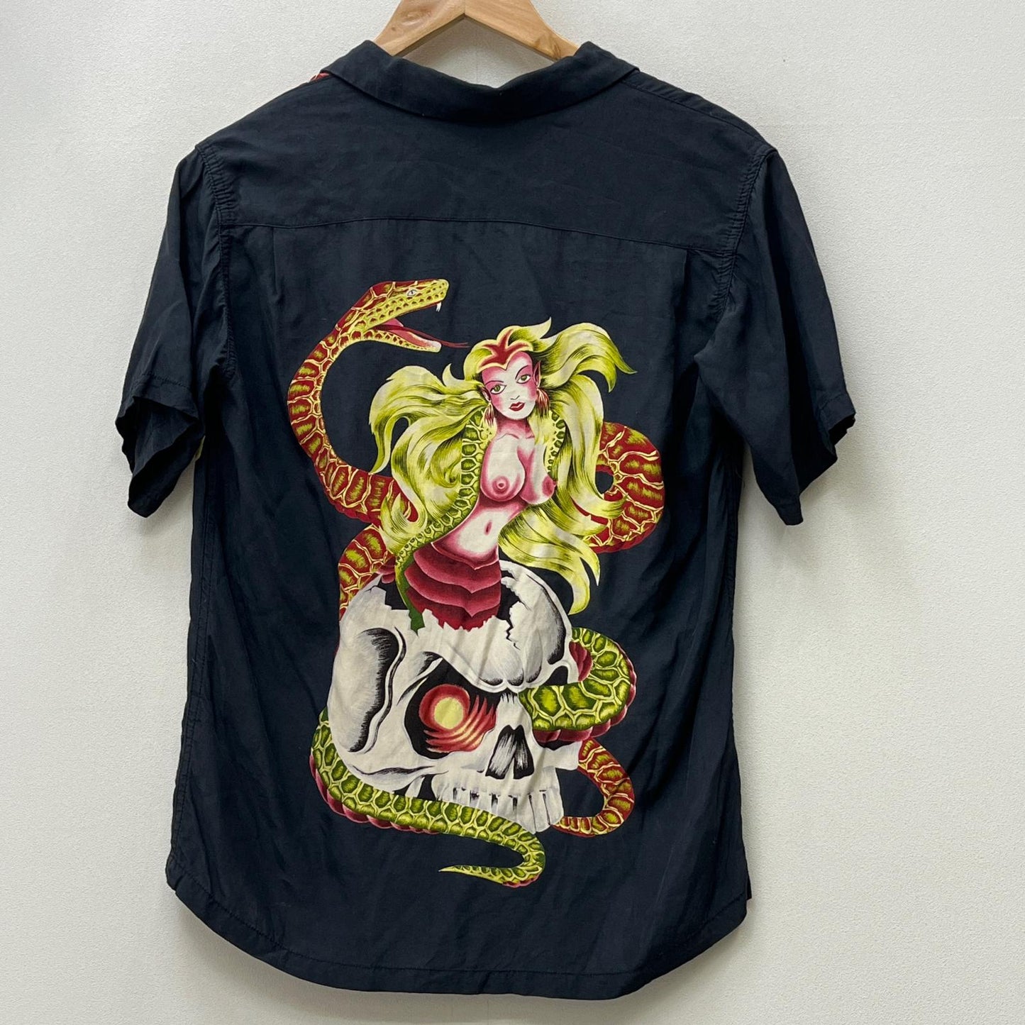 HYSTERIC GLAMOUR | ヒステリックグラマー オープンカラーシャツ ドクロ その他トップス 2AH-7410【加古川店】