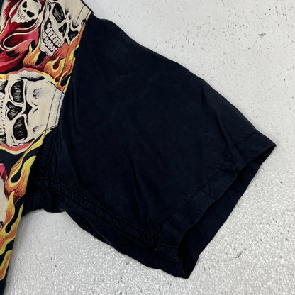 HYSTERIC GLAMOUR | ヒステリックグラマー オープンカラーシャツ ドクロ その他トップス 2AH-7410【加古川店】