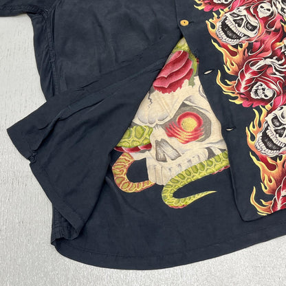 HYSTERIC GLAMOUR | ヒステリックグラマー オープンカラーシャツ ドクロ その他トップス 2AH-7410【加古川店】