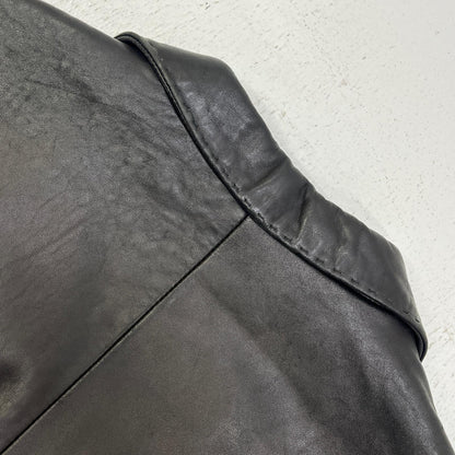 ROUNDTREE&YORKE レザー ブラック サイズ：XL【加古川店】