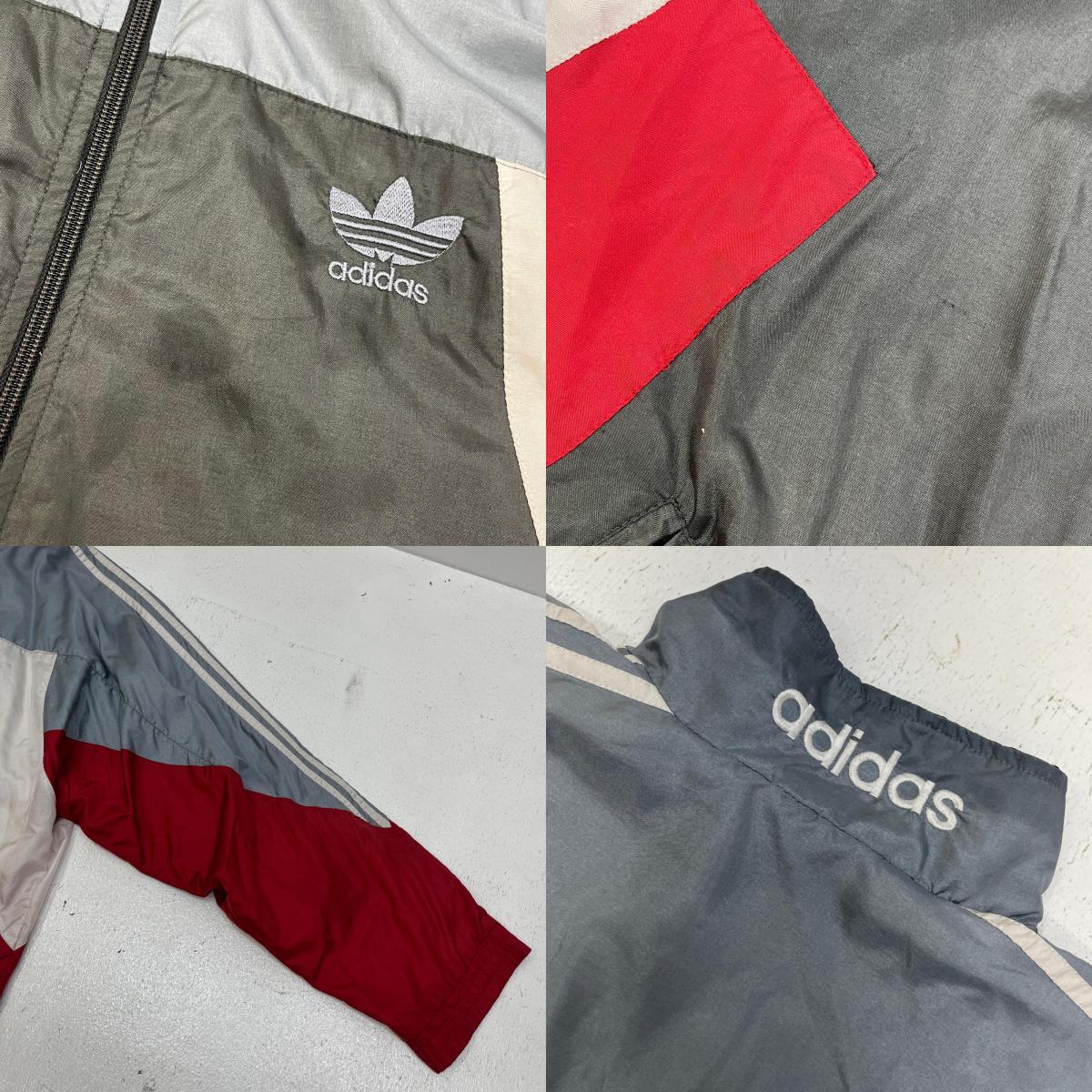 adidas(vintage) | アディダスヴィンテージ ナイロンジャケット グレー サイズ：M【加古川店】