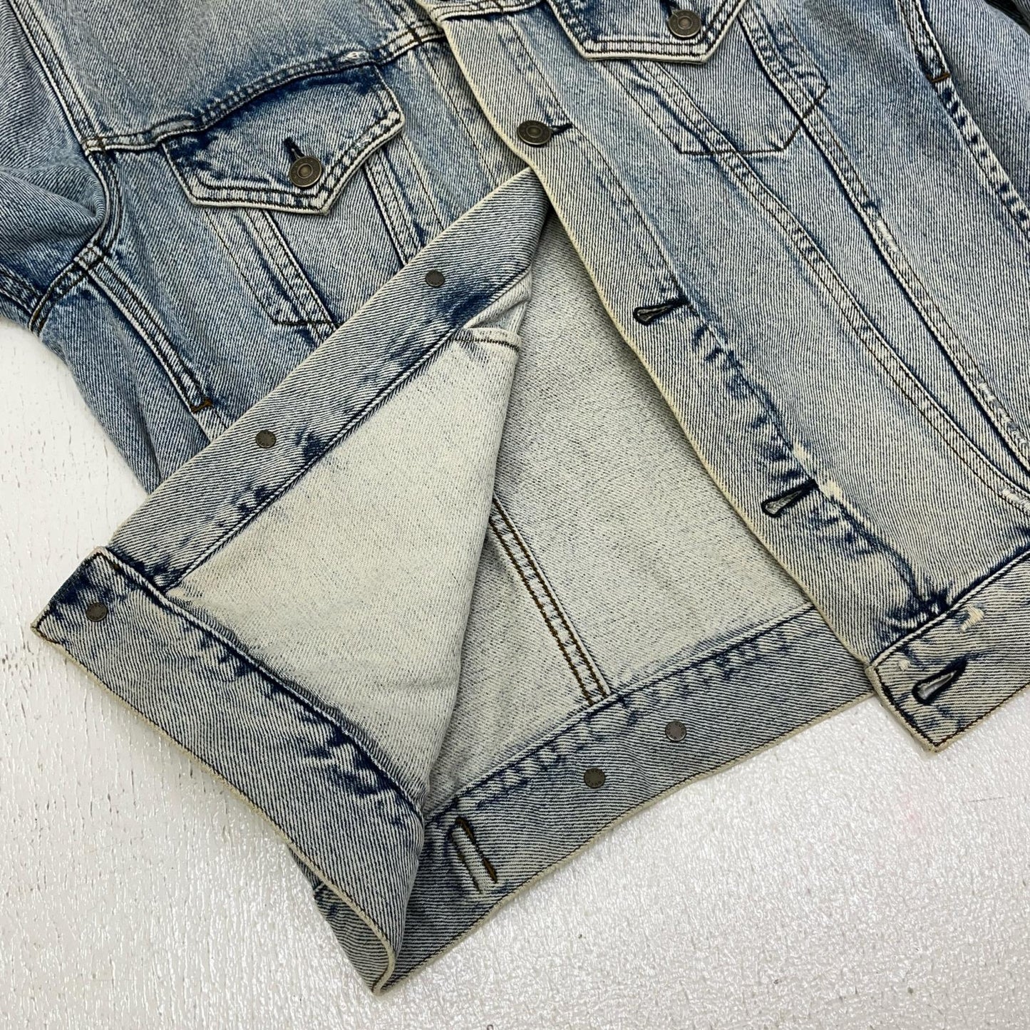GUCCI | グッチ GUCCYベアワッペントラッカー デニム 488405-XR868 インディゴ サイズ：44【加古川店】