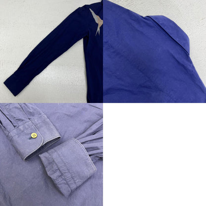 Stella McCartney | ステラマッカートニー 燕 刺繍 長袖シャツ 長袖シャツ 459671 ネイビー サイズ：38【加古川店】