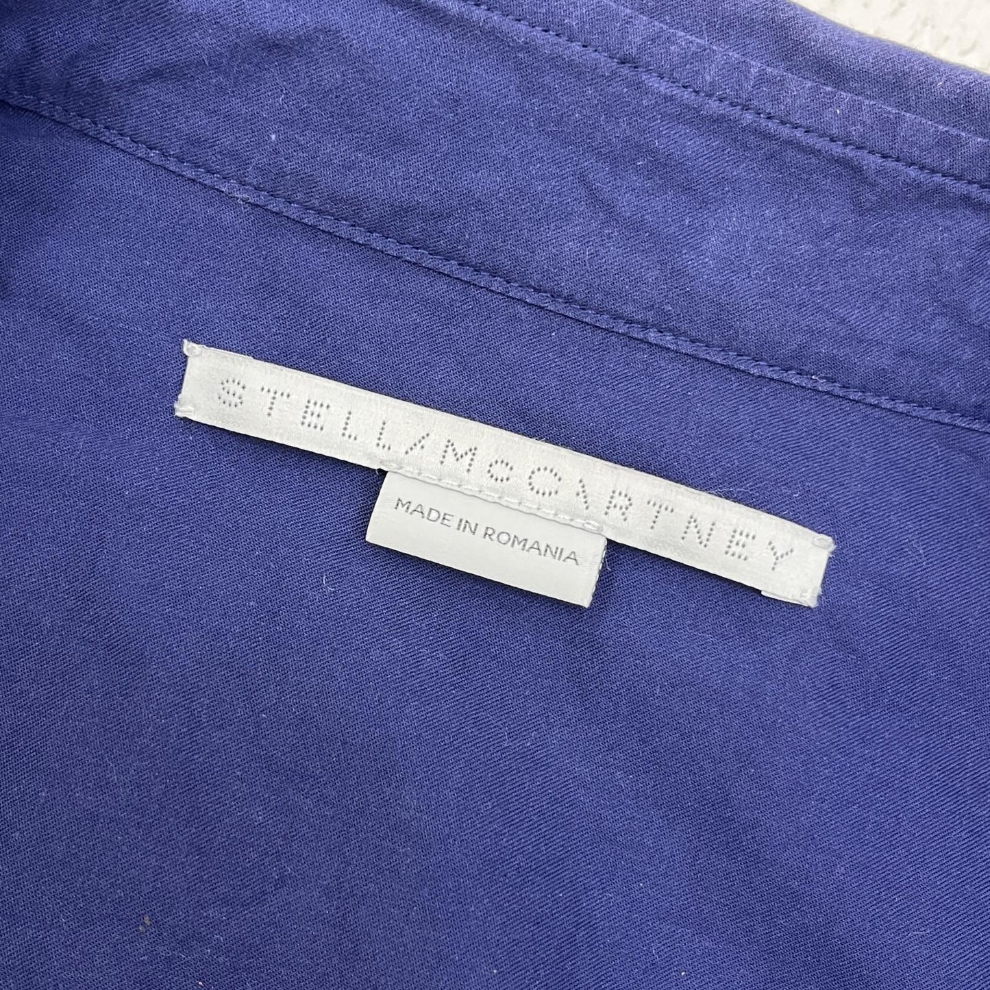 Stella McCartney | ステラマッカートニー 燕 刺繍 長袖シャツ 長袖シャツ 459671 ネイビー サイズ：38【加古川店】