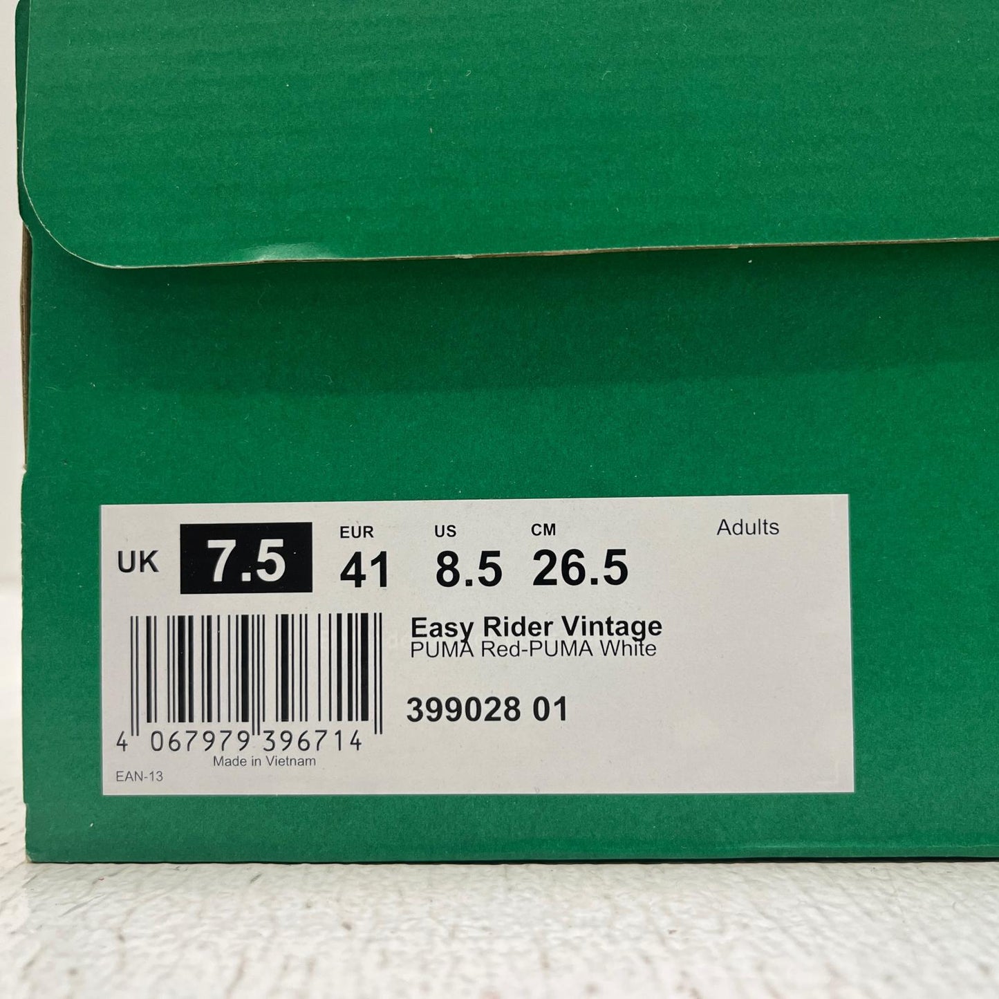 PUMA | プーマ EASY RIDER VINTAGE スニーカー 399028-01 レッド【加古川店】