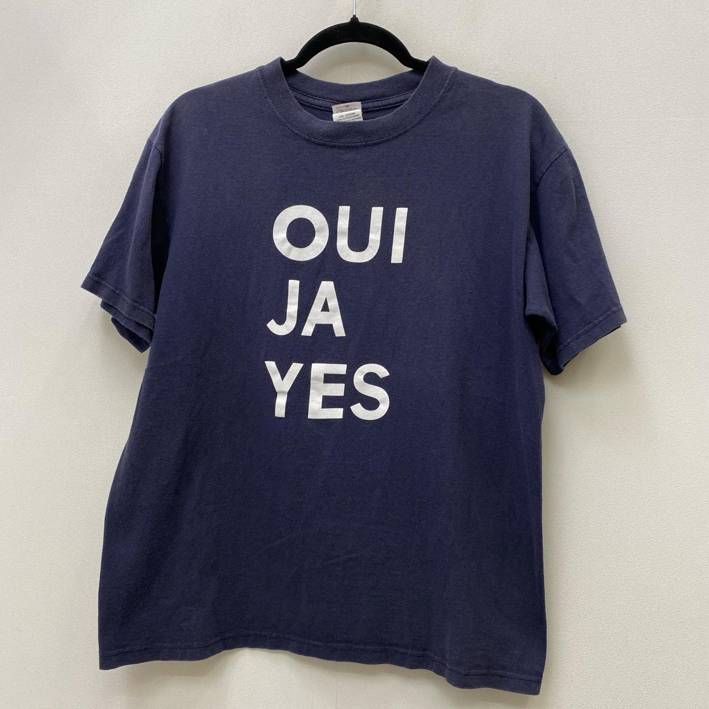 oui ja yes 半袖Ｔシャツ ダークネイビー サイズ：M【加古川店】