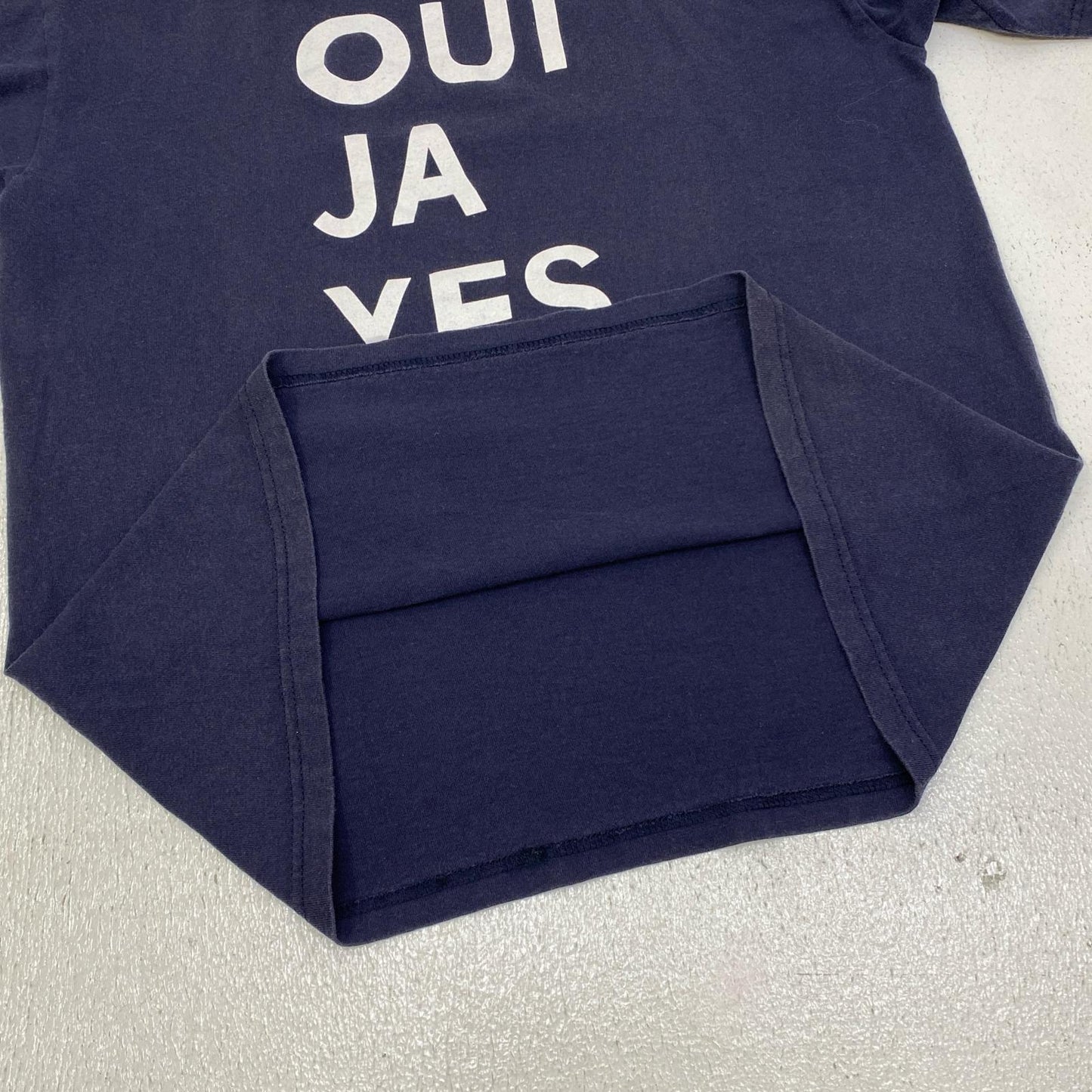 oui ja yes 半袖Ｔシャツ ダークネイビー サイズ：M【加古川店】