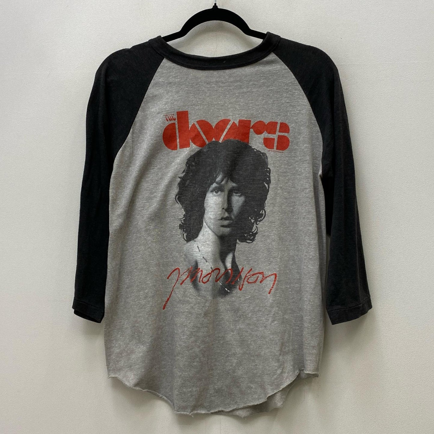 the doors:jim morrison 長袖Ｔシャツ グレー サイズ：L【加古川店】