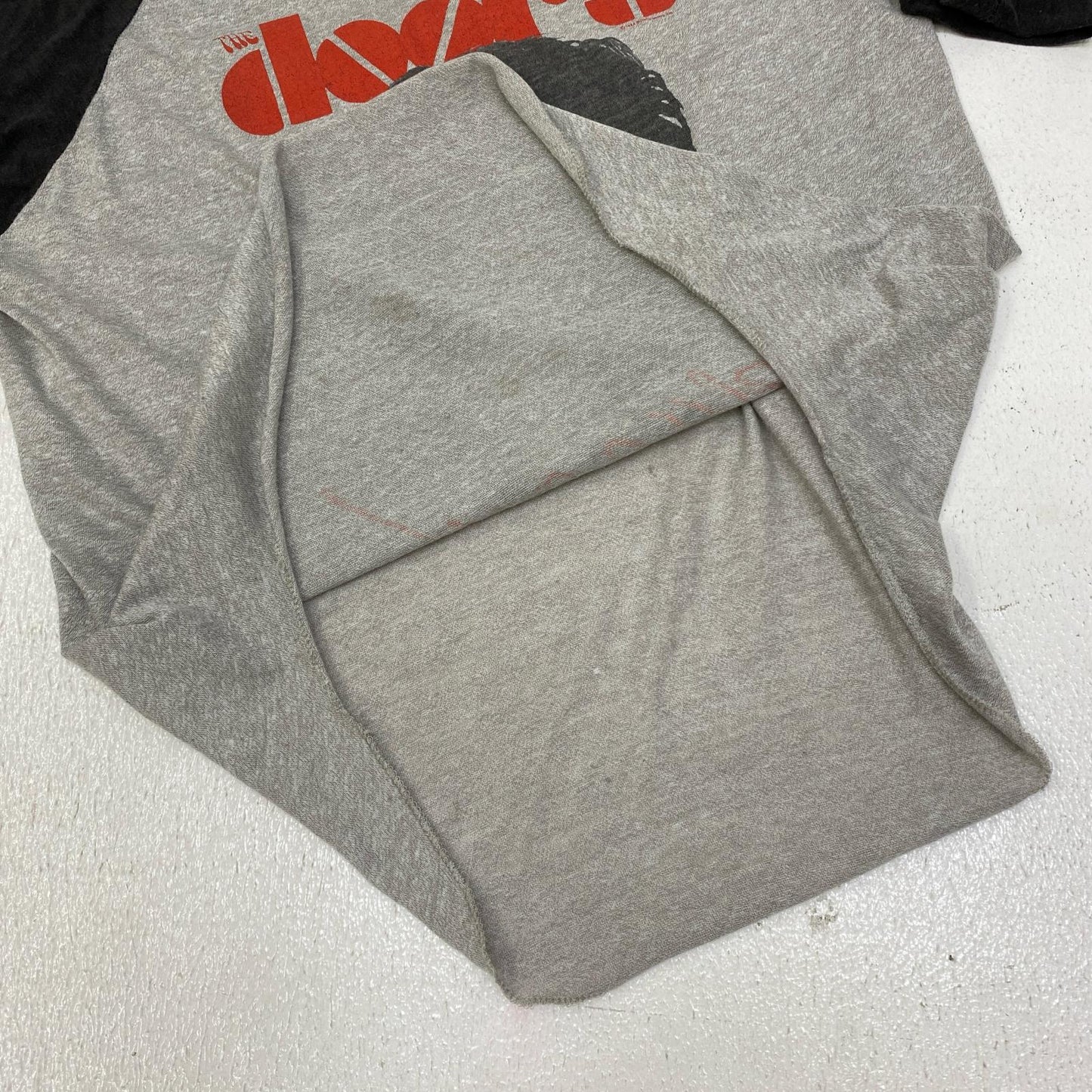 the doors:jim morrison 長袖Ｔシャツ グレー サイズ：L【加古川店】