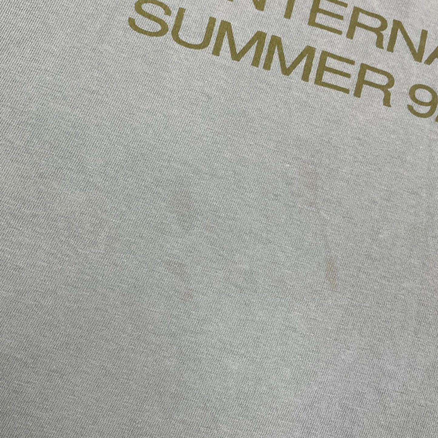 STUSSY | ステューシー international summer 92 半袖Ｔシャツ ライトグリーン【加古川店】