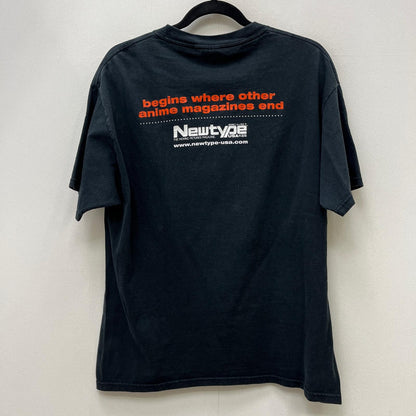 月刊ニュータイプ USA版 T-shirt 半袖Ｔシャツ ブラック サイズ：L【加古川店】