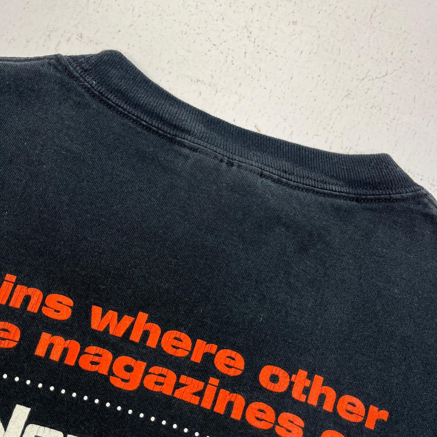 月刊ニュータイプ USA版 T-shirt 半袖Ｔシャツ ブラック サイズ：L【加古川店】
