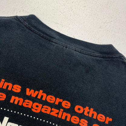月刊ニュータイプ USA版 T-shirt 半袖Ｔシャツ ブラック サイズ：L【加古川店】