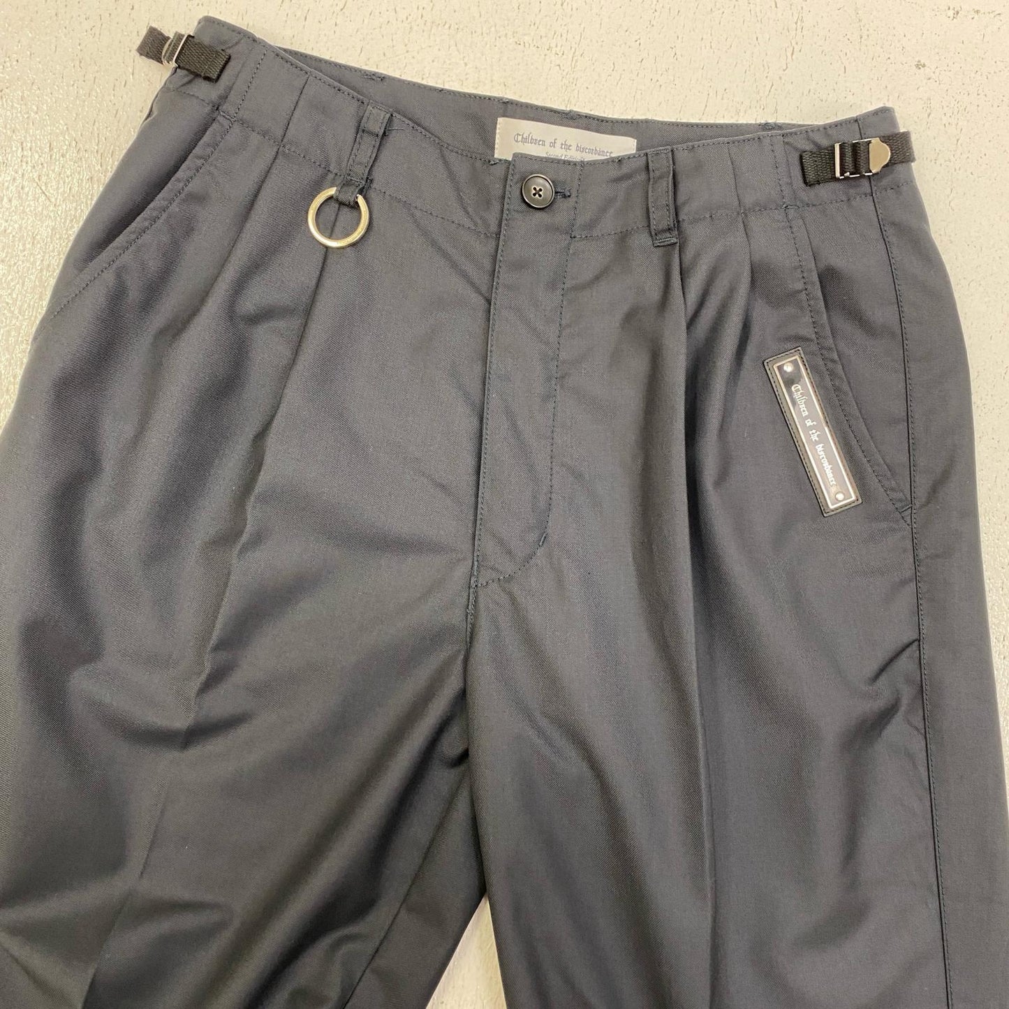 Children of the discordance | チルドレンオブザディスコーダンス TUCK EASY TROUSERS パンツ COTDSE-243007 ブラック サイズ：1【加古川店】