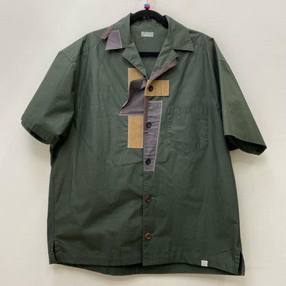 kolor BEACON | カラービーコン 半袖シャツ 22SBM-B02135 カーキ サイズ：2【加古川店】