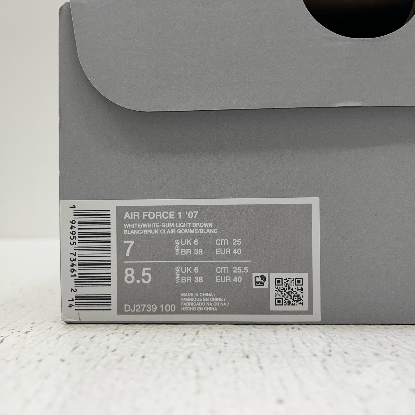 NIKE | ナイキ Air Force 1 Low スニーカー DJ2739-100 ホワイト【加古川店】