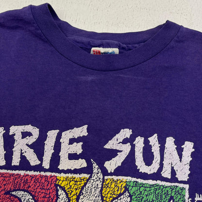 VINTAGE衣料 | ヴィンテージイリョウ irie sun:st.maarten 半袖Ｔシャツ パープル サイズ：XL【加古川店】