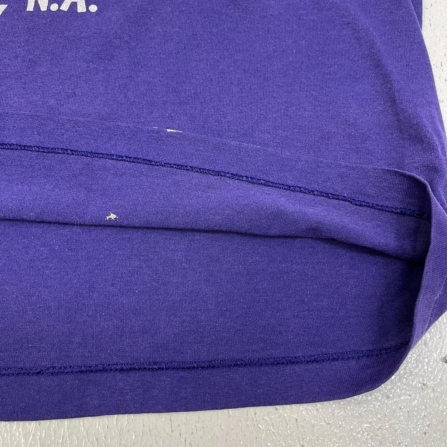 VINTAGE衣料 | ヴィンテージイリョウ irie sun:st.maarten 半袖Ｔシャツ パープル サイズ：XL【加古川店】
