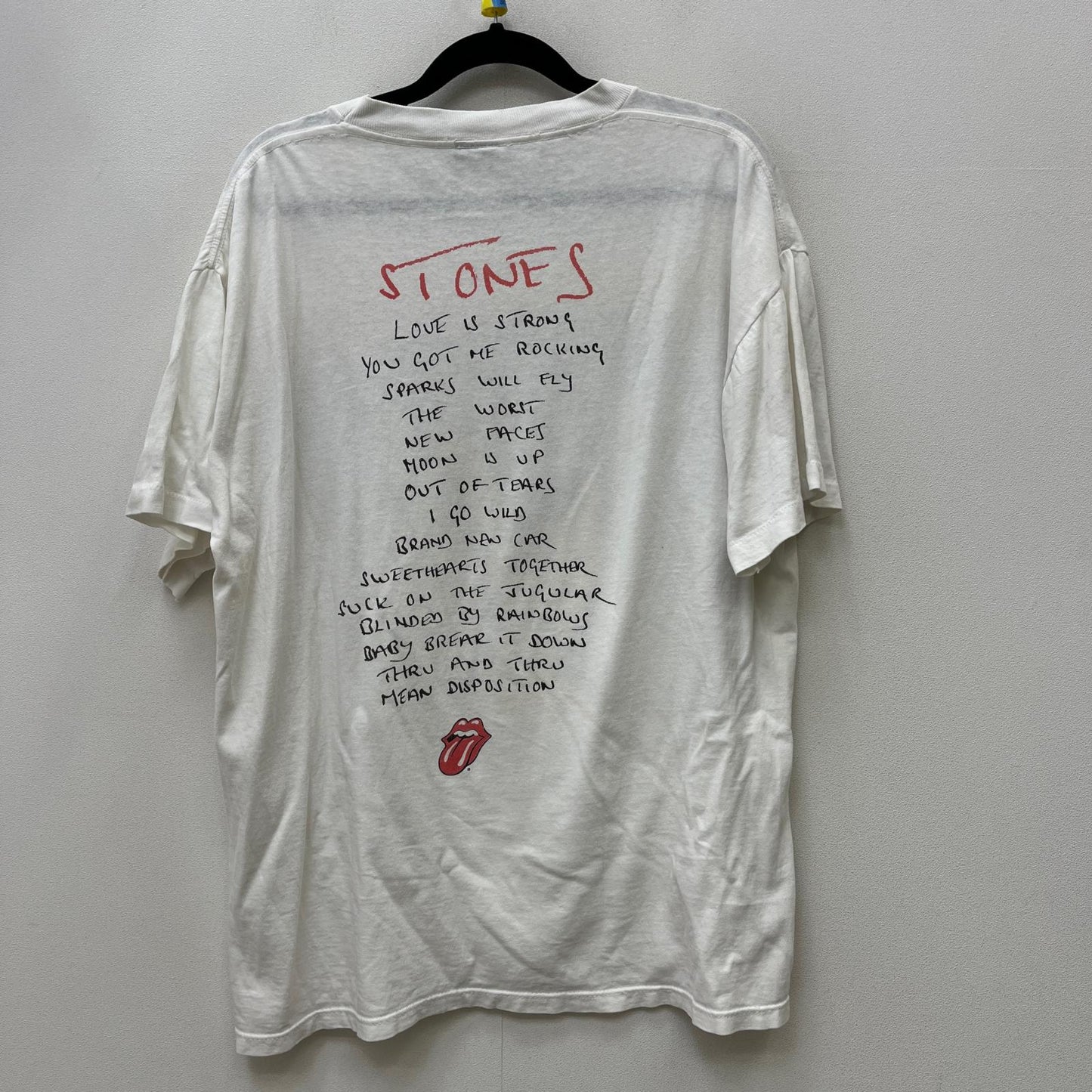 ROLLING STONES 半袖Ｔシャツ ホワイト【加古川店】