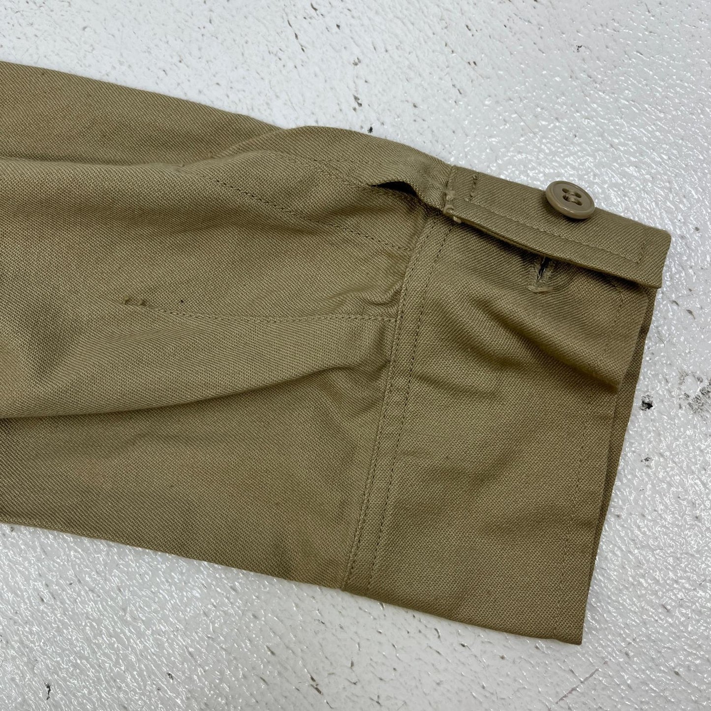 MILITARY衣料 | ミリタリーイリョウ u.s air force tropical jacket 長袖シャツ 8405-205-1113 ベージュ サイズ：38【加古川店】