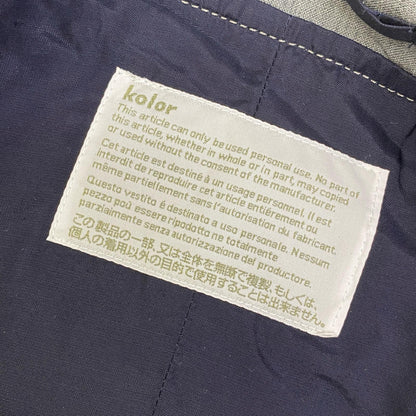 kolor | カラー レイヤードステンカラーコート ステンカラーコート 22sgm-c13108s グレー サイズ：2【加古川店】