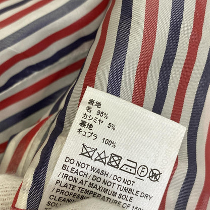THOM BROWNE. | トムブラウン Flannel 4-Bar Sack Overcoat その他アウター FOC293A-06393-415 ダークネイビー サイズ：40【加古川店】