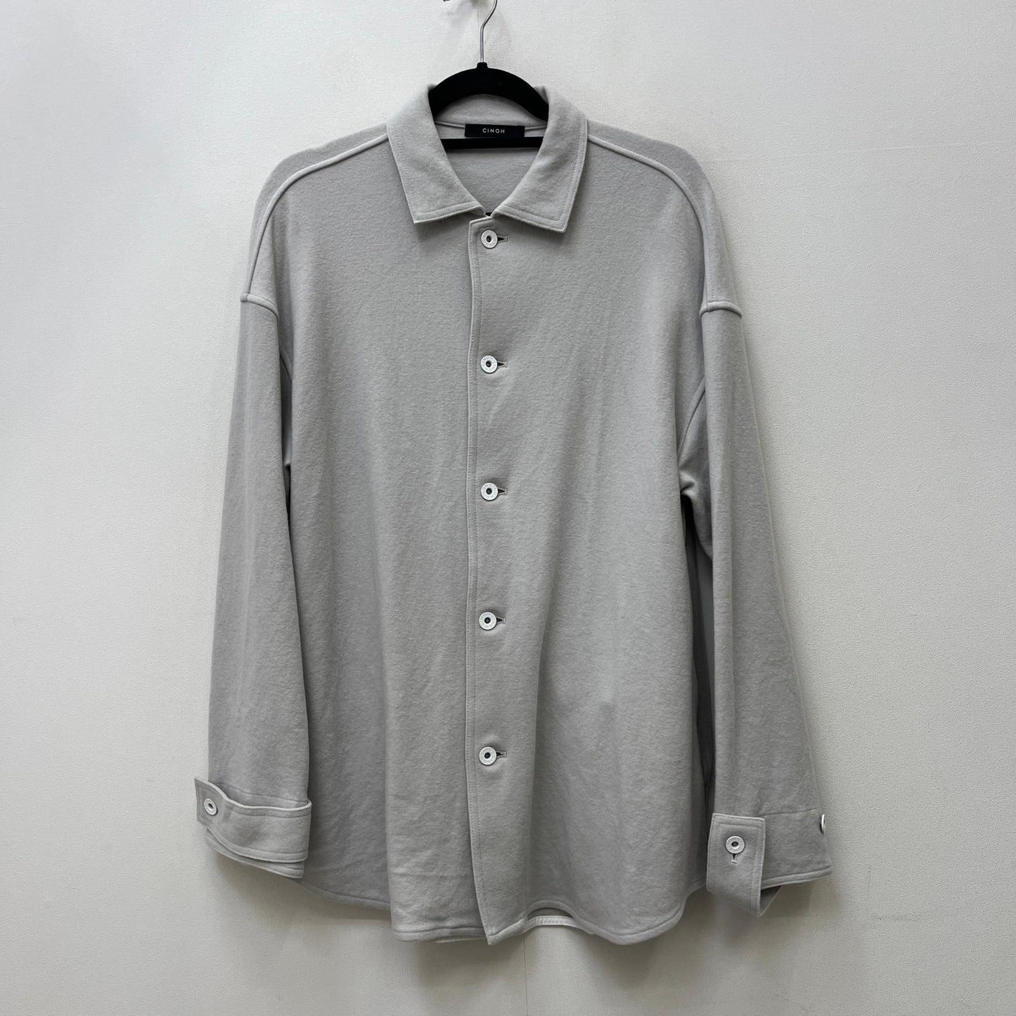コットン バック ギャザー シャツ 長袖シャツ 21wst305 サイズ：46【加古川店】