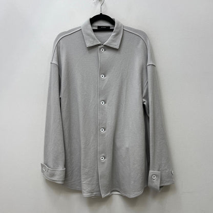 コットン バック ギャザー シャツ 長袖シャツ 21wst305 サイズ：46【加古川店】