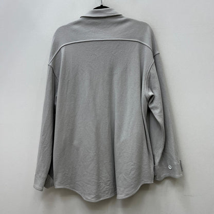 コットン バック ギャザー シャツ 長袖シャツ 21wst305 サイズ：46【加古川店】