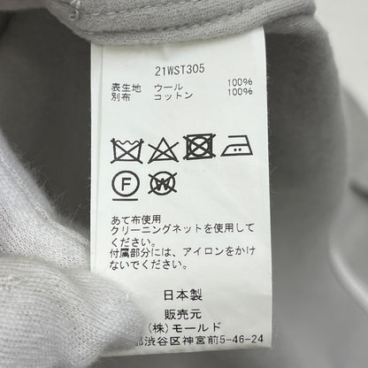 コットン バック ギャザー シャツ 長袖シャツ 21wst305 サイズ：46【加古川店】