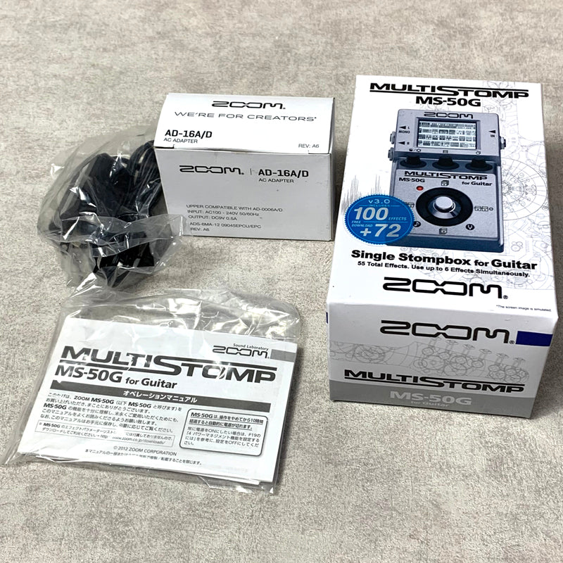 ZOOM | ズーム マルチエフェクター 楽器 MS-50G【加古川店】