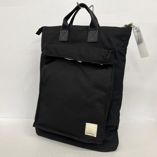 Emporio Armani | エンポリオ・アルマーニ SUSTAINABILITY VALUES CAPSULE COLLECTION ブリーフケース ブラック【加古川店】