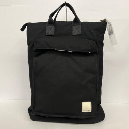 Emporio Armani | エンポリオ・アルマーニ SUSTAINABILITY VALUES CAPSULE COLLECTION ブリーフケース ブラック【加古川店】