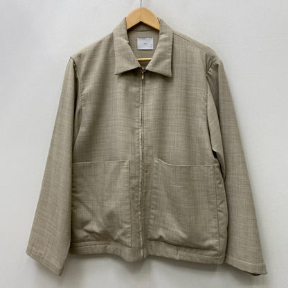 ATHA | アタ PLAIN DOUBLE WEAVE ZIP-UP ブルゾン A-2210-T-03 ベージュ【加古川店】