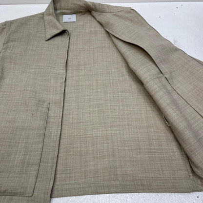 ATHA | アタ PLAIN DOUBLE WEAVE ZIP-UP ブルゾン A-2210-T-03 ベージュ【加古川店】