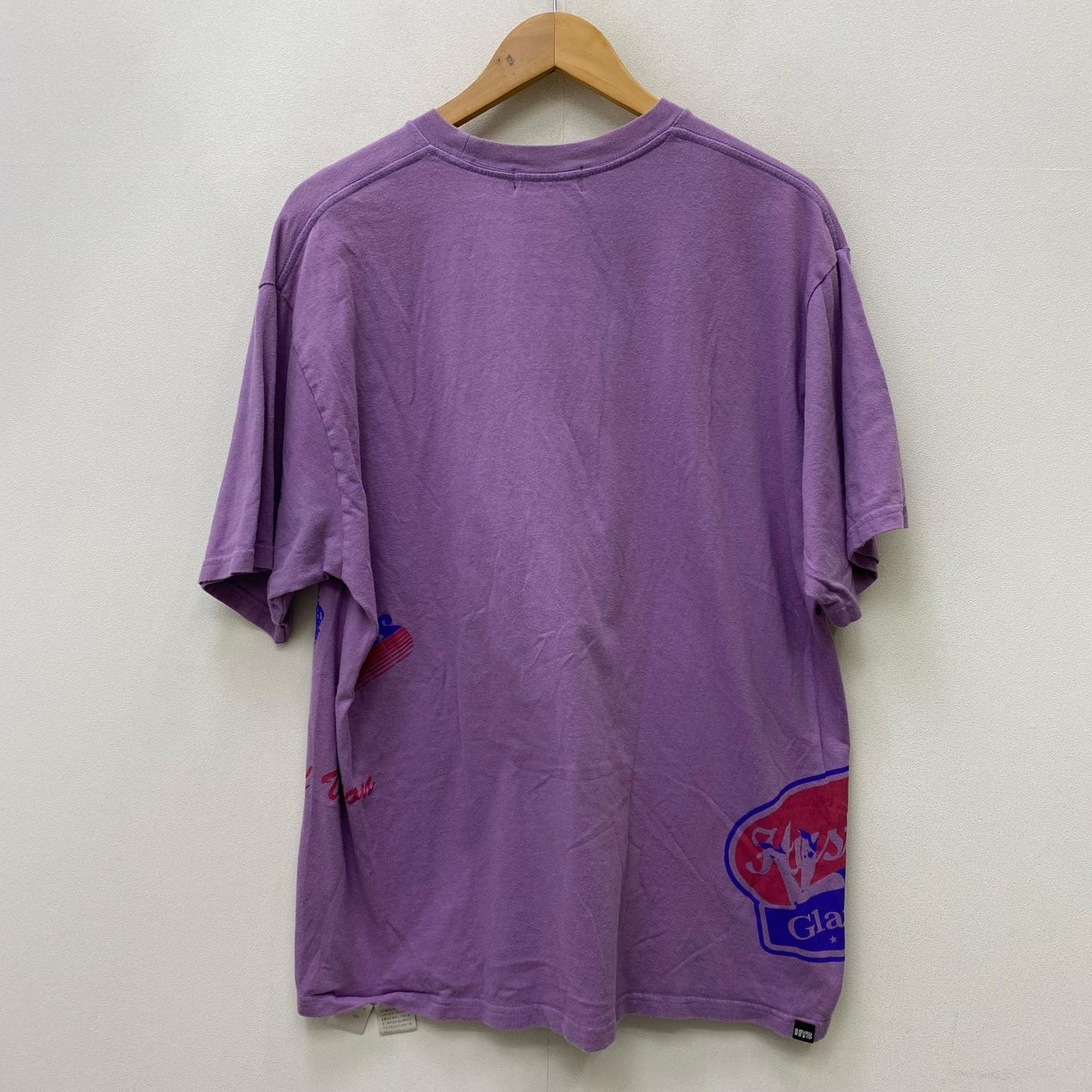 HYSTERIC GLAMOUR | ヒステリックグラマー ALWAYS GOOD TIME 半袖Ｔシャツ 02231ct16 パープル サイズ：XL【加古川店】